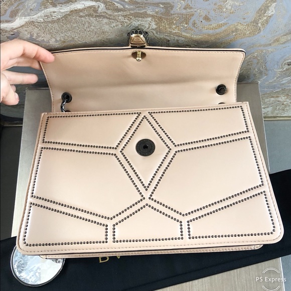 Sold Bulgari Serpenti Forever Quilted Studded Bag - Picture 6 of 8